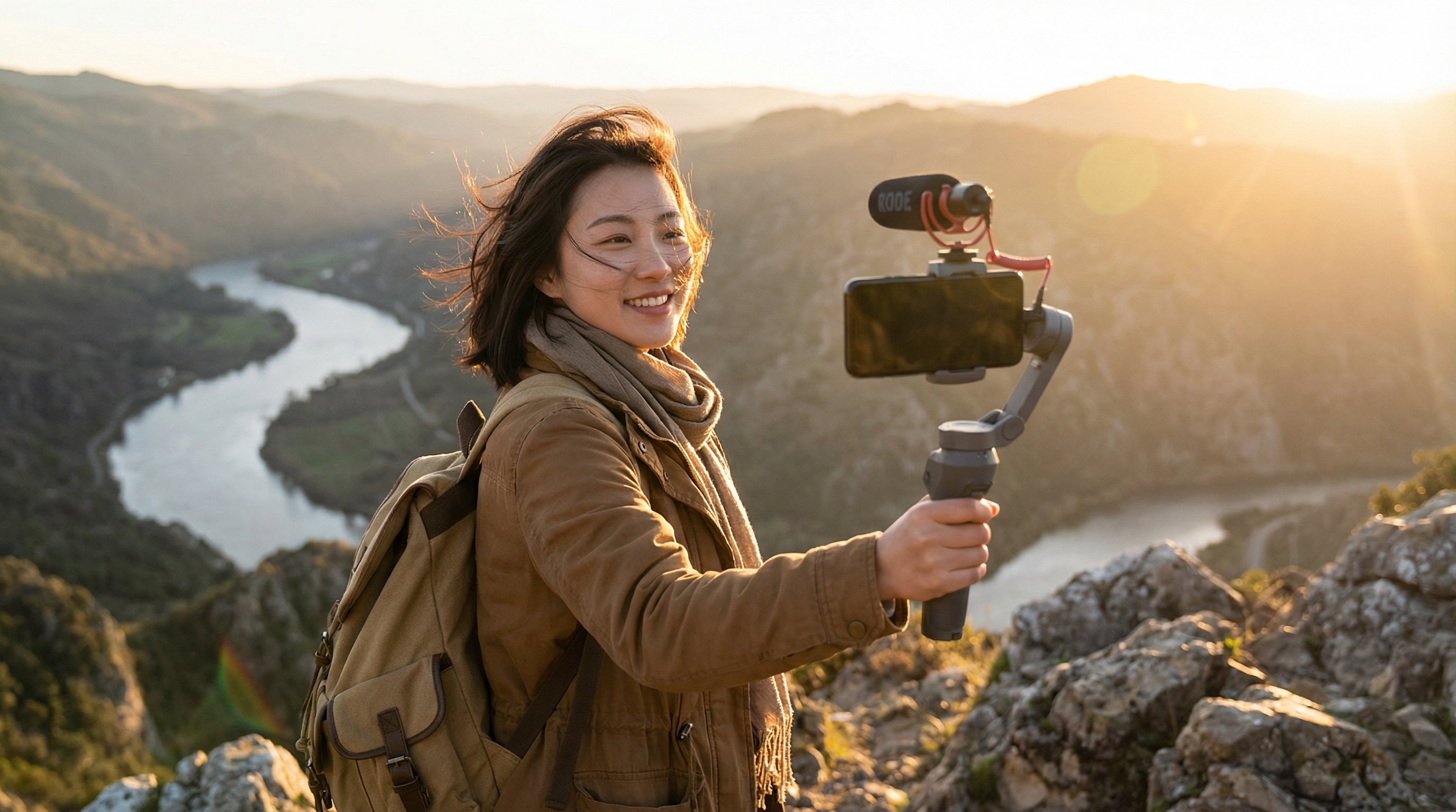 母狗视频：户外旅拍vlog视频记录